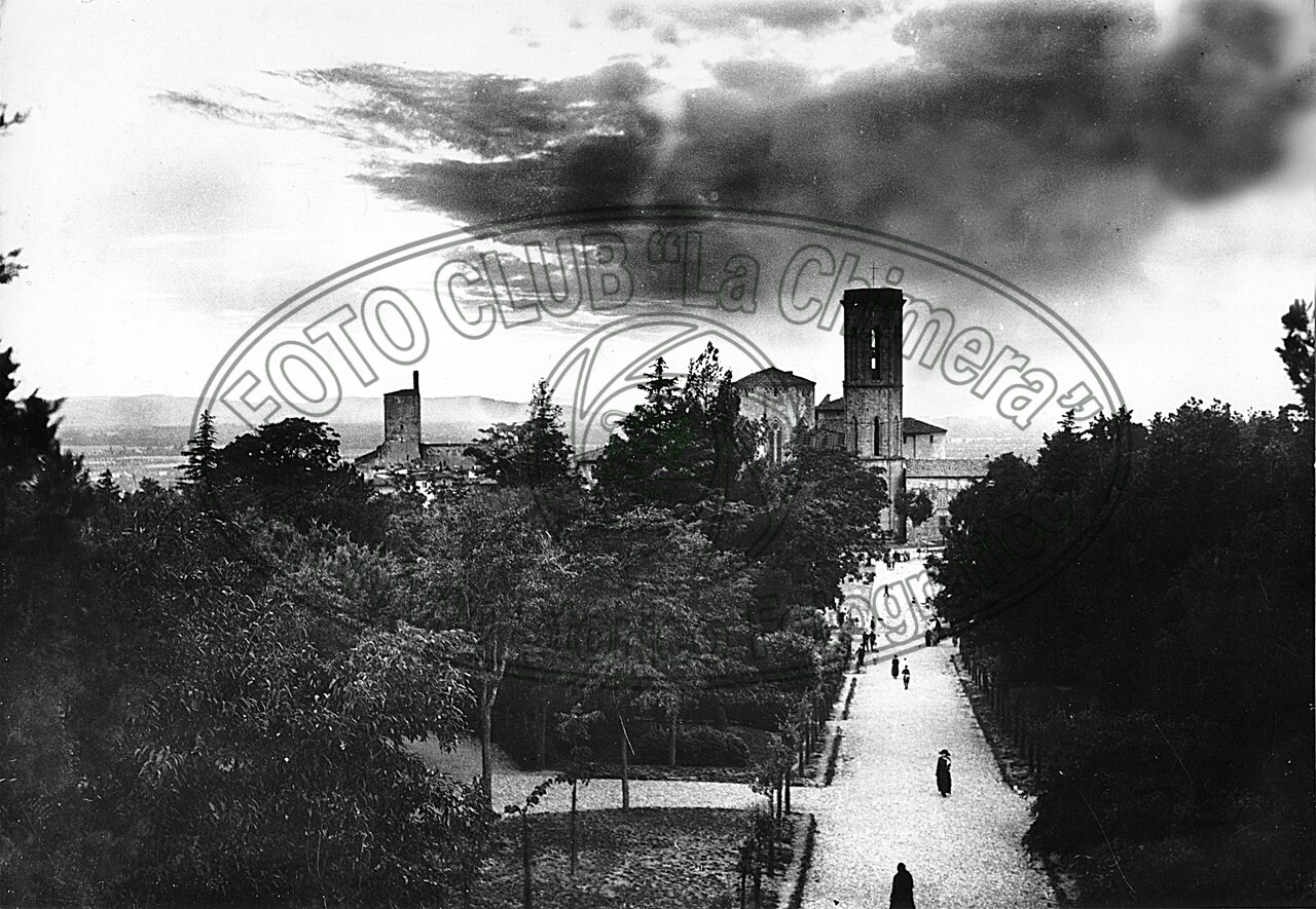 Viale centrale del “Passeggio del Prato”