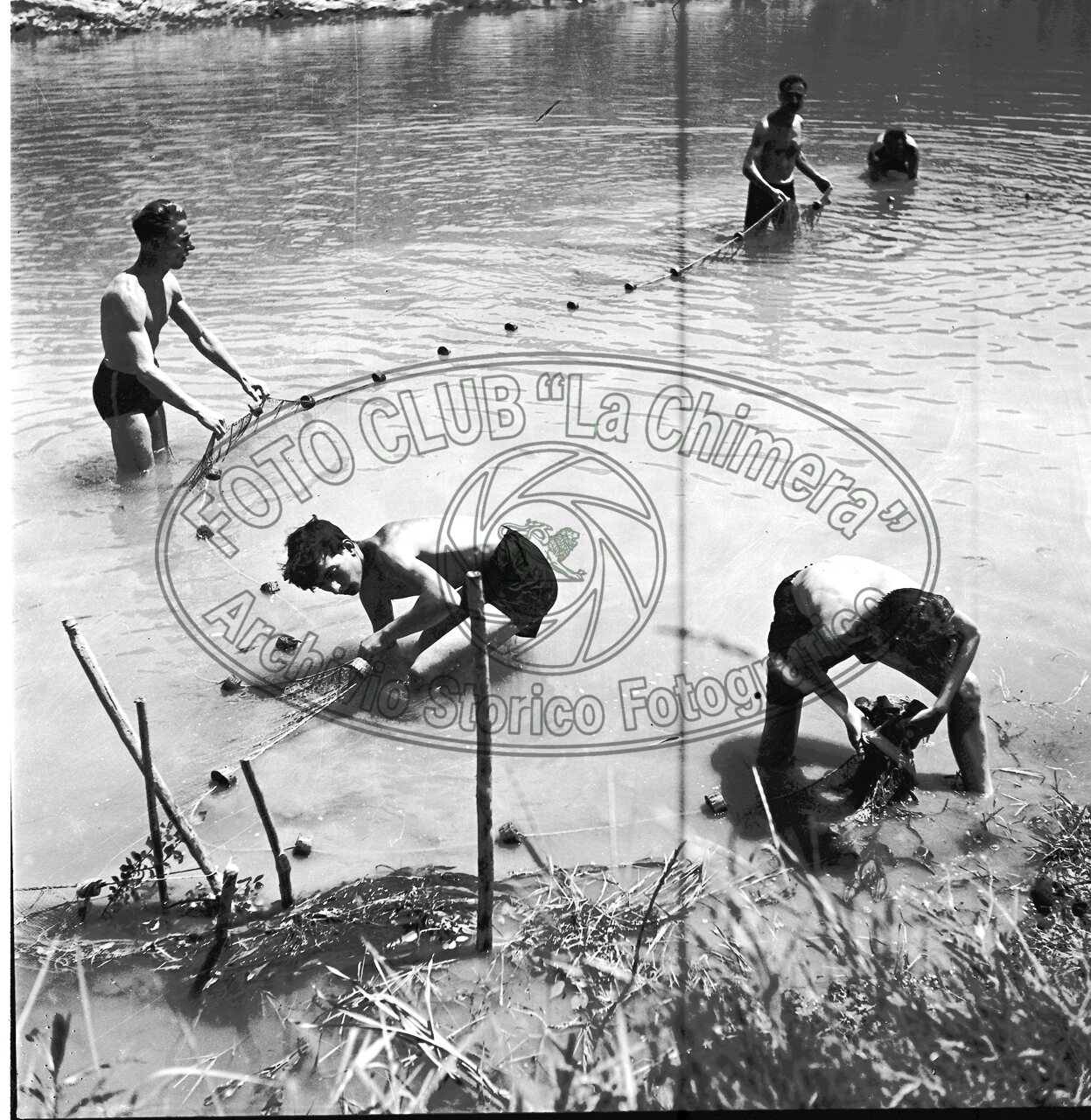 Pesca in Arno a Giovi