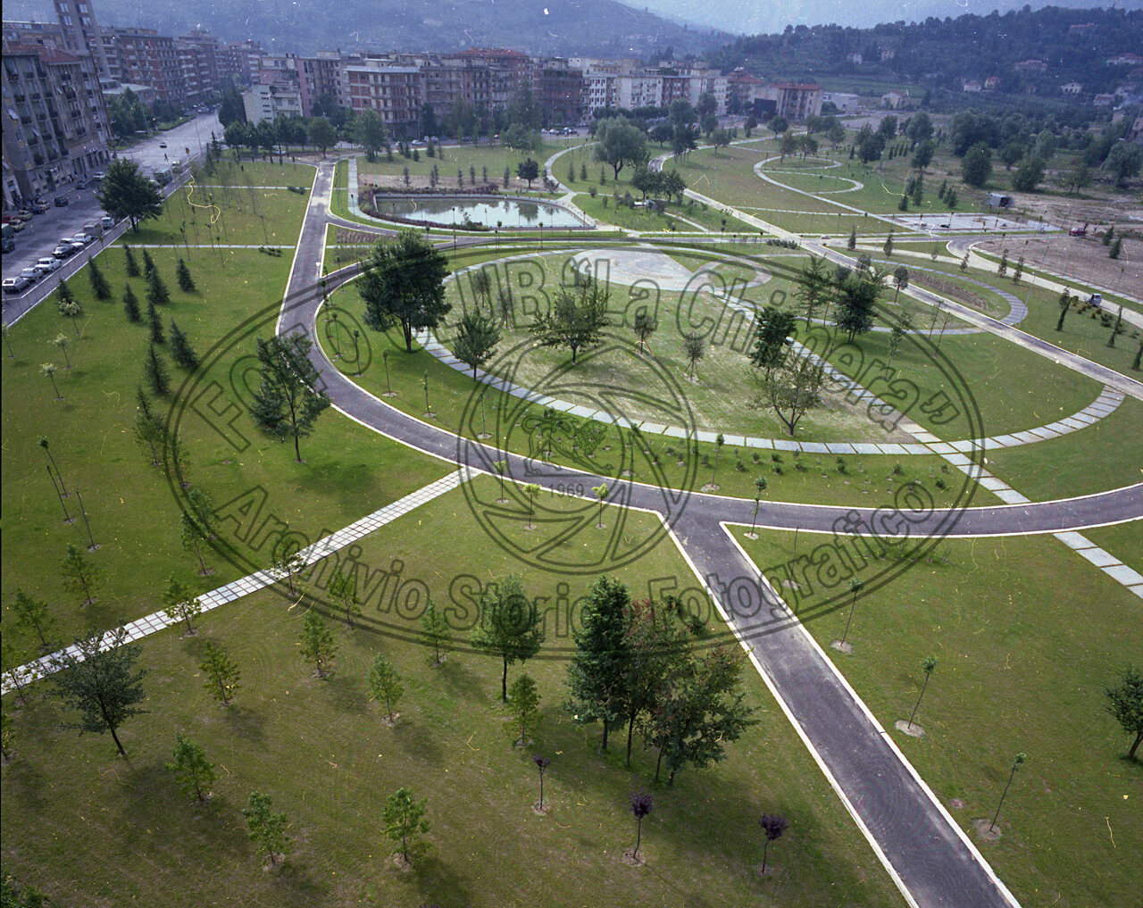 Panoramica del Parco Giotto (poi Pertini)