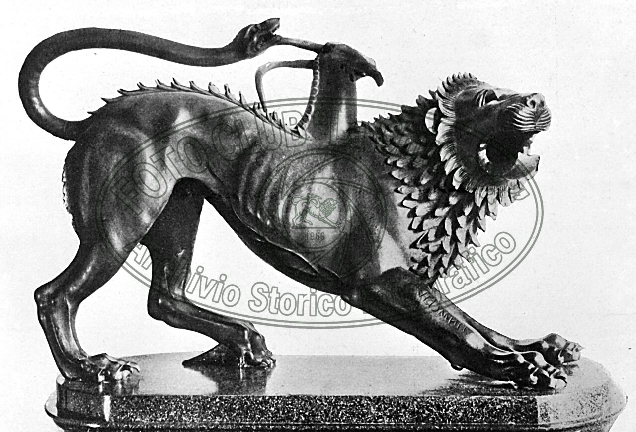 La “Chimera d’Arezzo”,