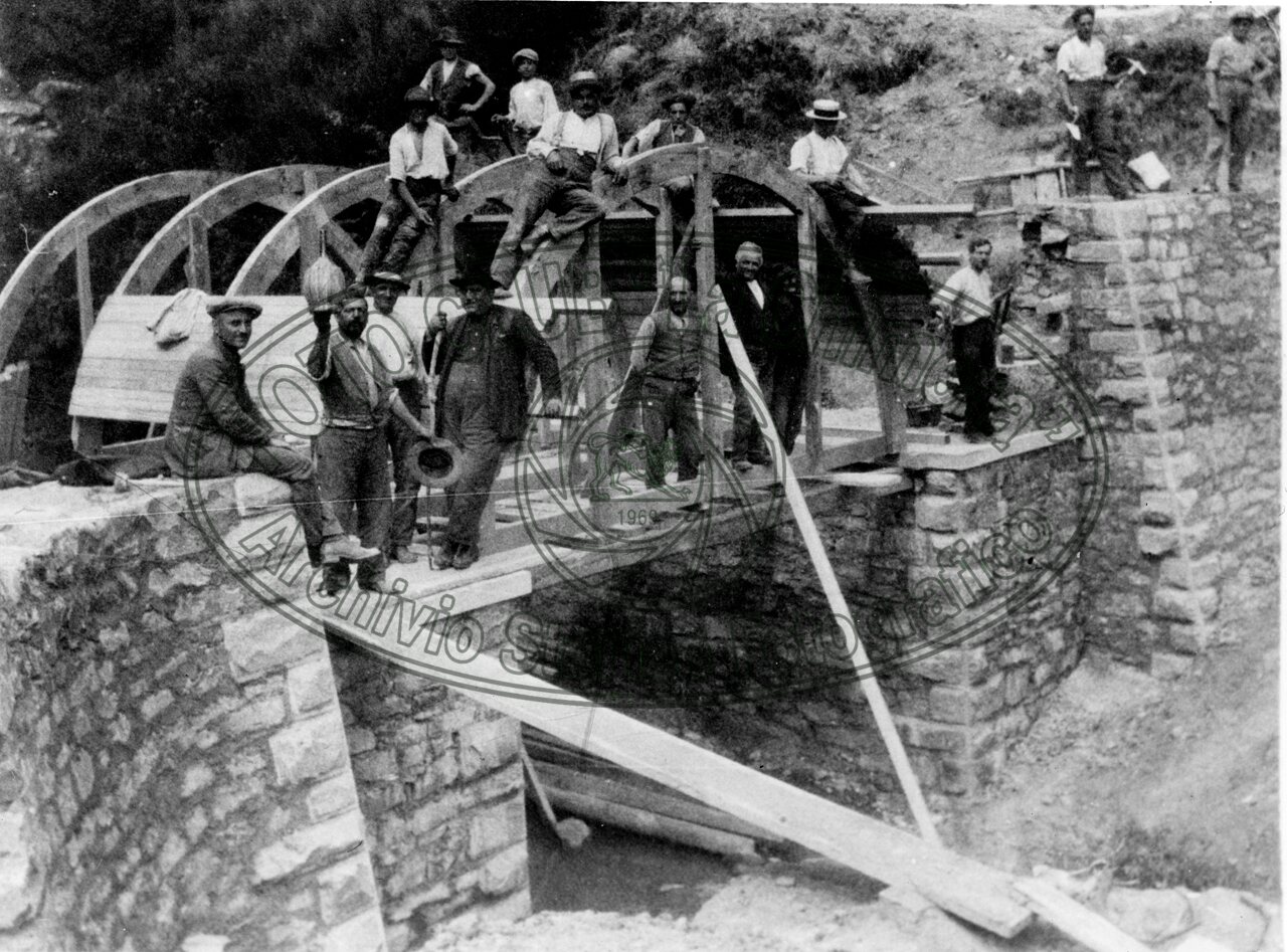 Centinatura per un ponte