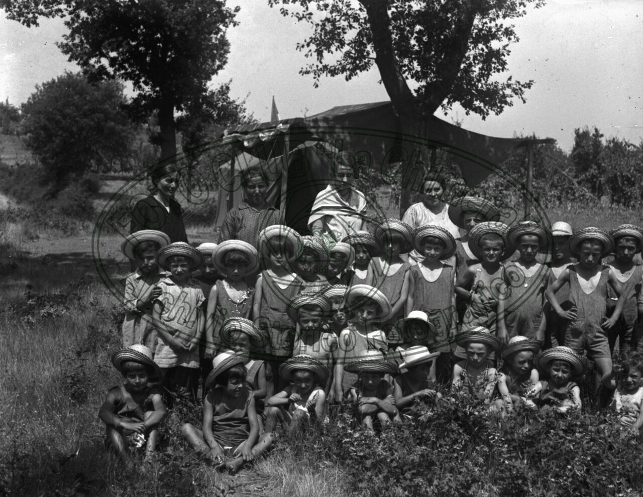Bambini in colonia estiva