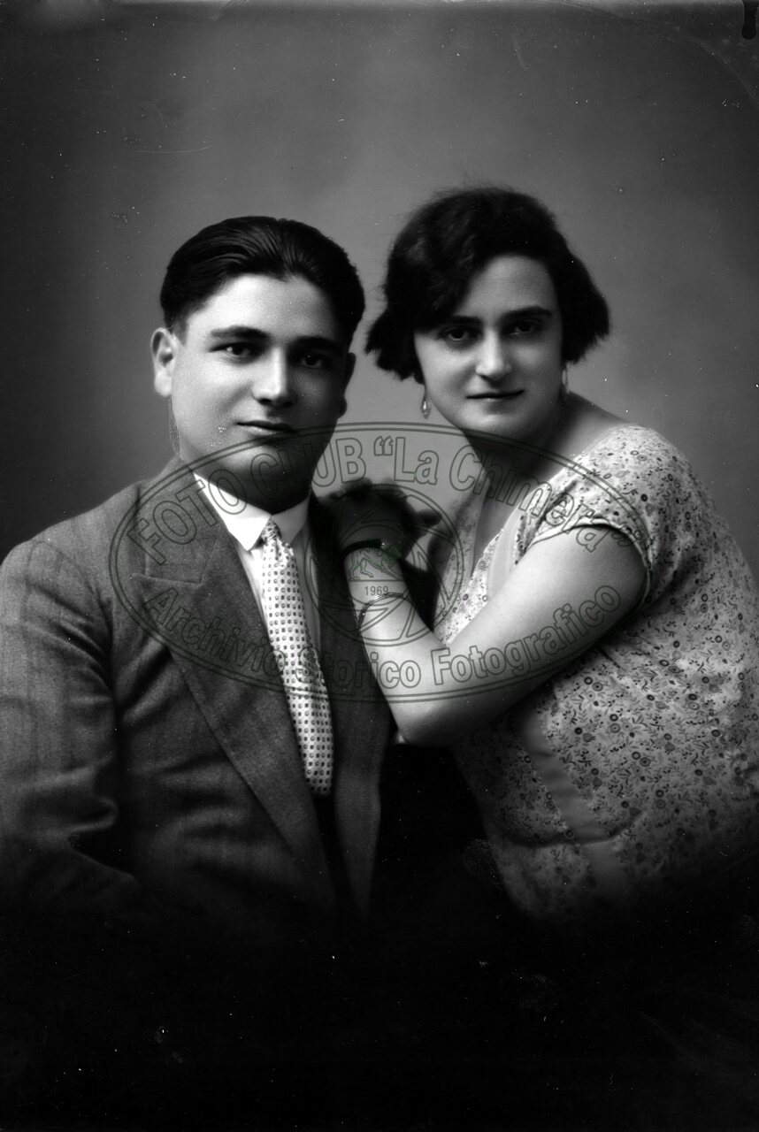 Ritratto di coppia in studio