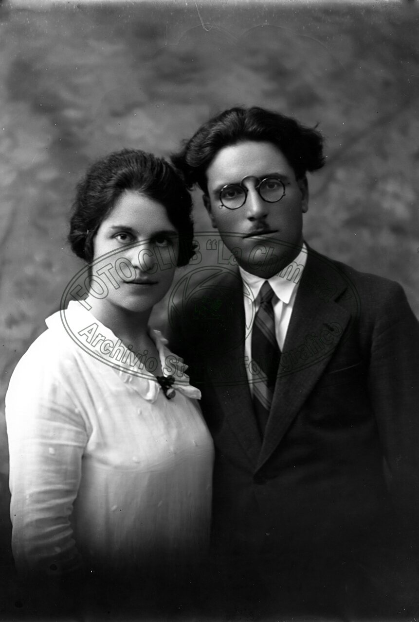 Ritratto di coppia in studio