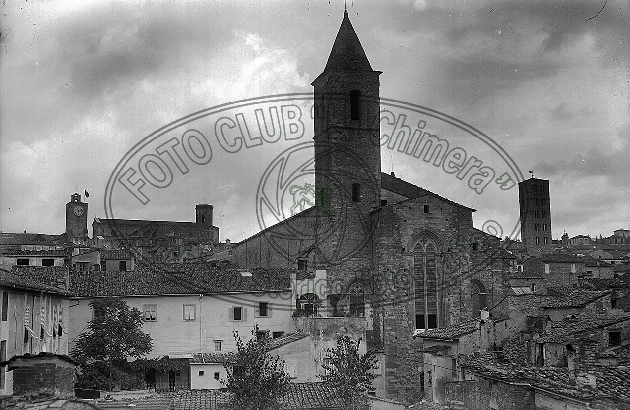 Panorama della parte alta della città