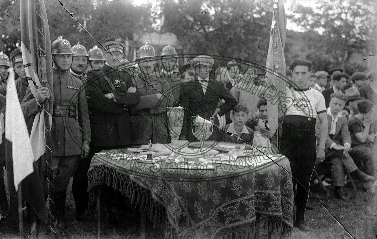Premiazione di gara ginnica