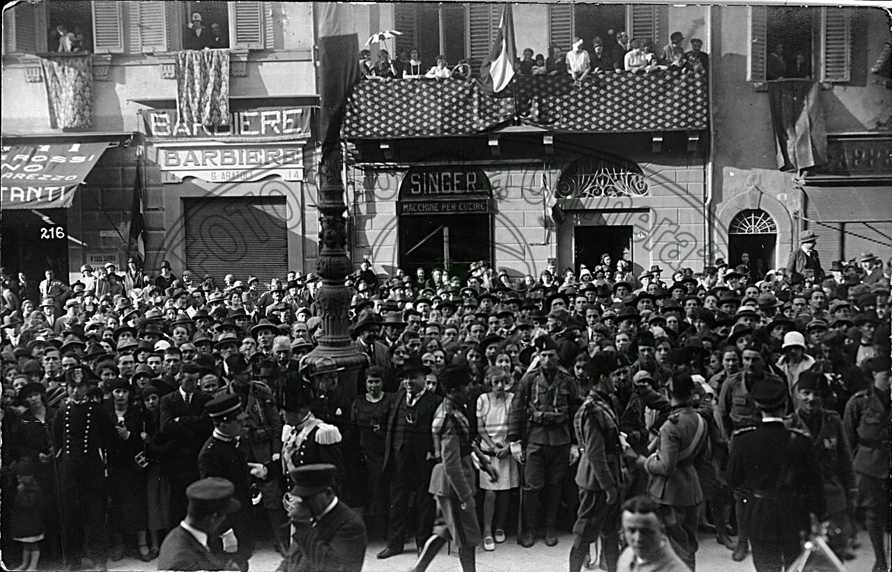 Visita di Umberto di Savoia
