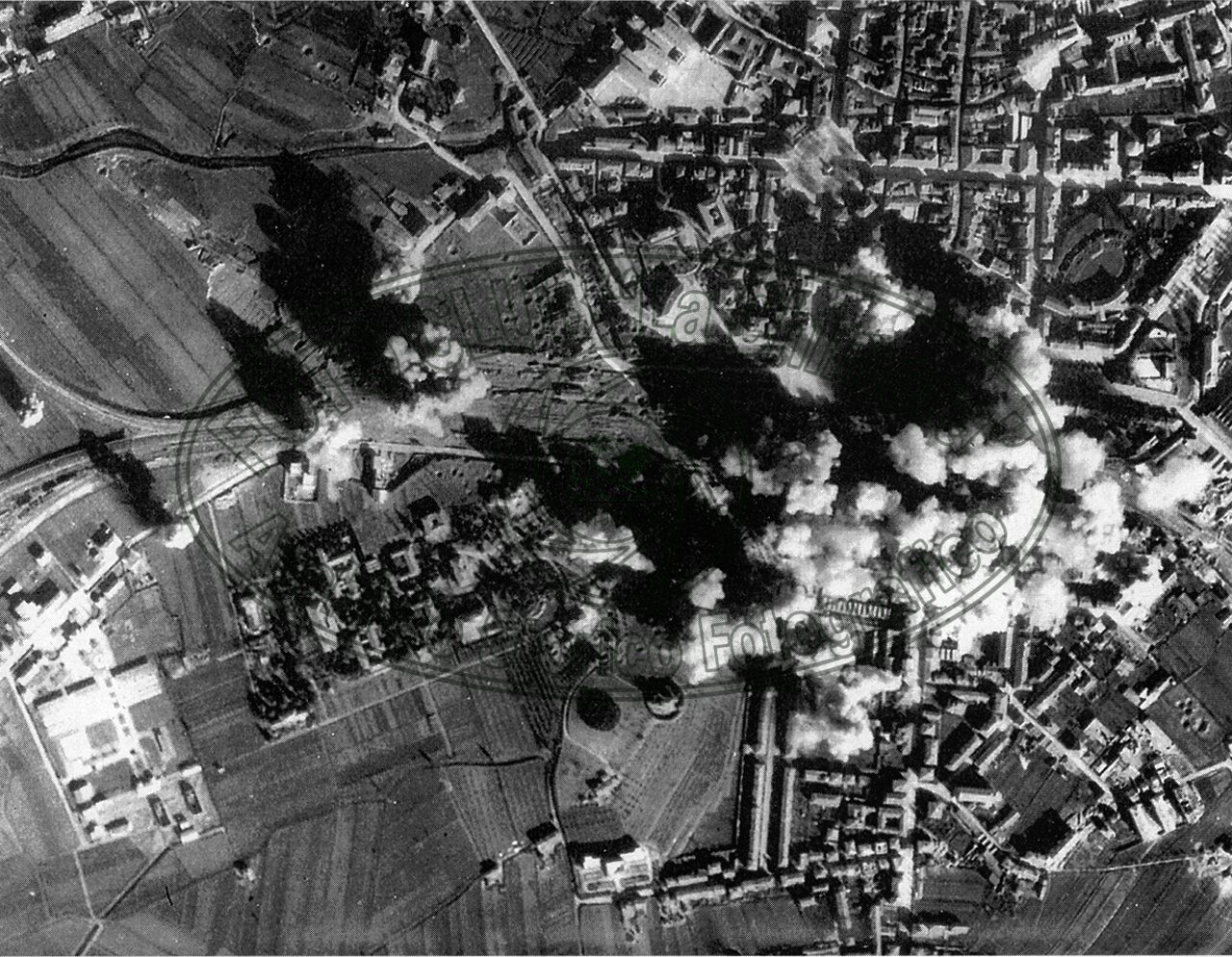 Bombardamento sulla città