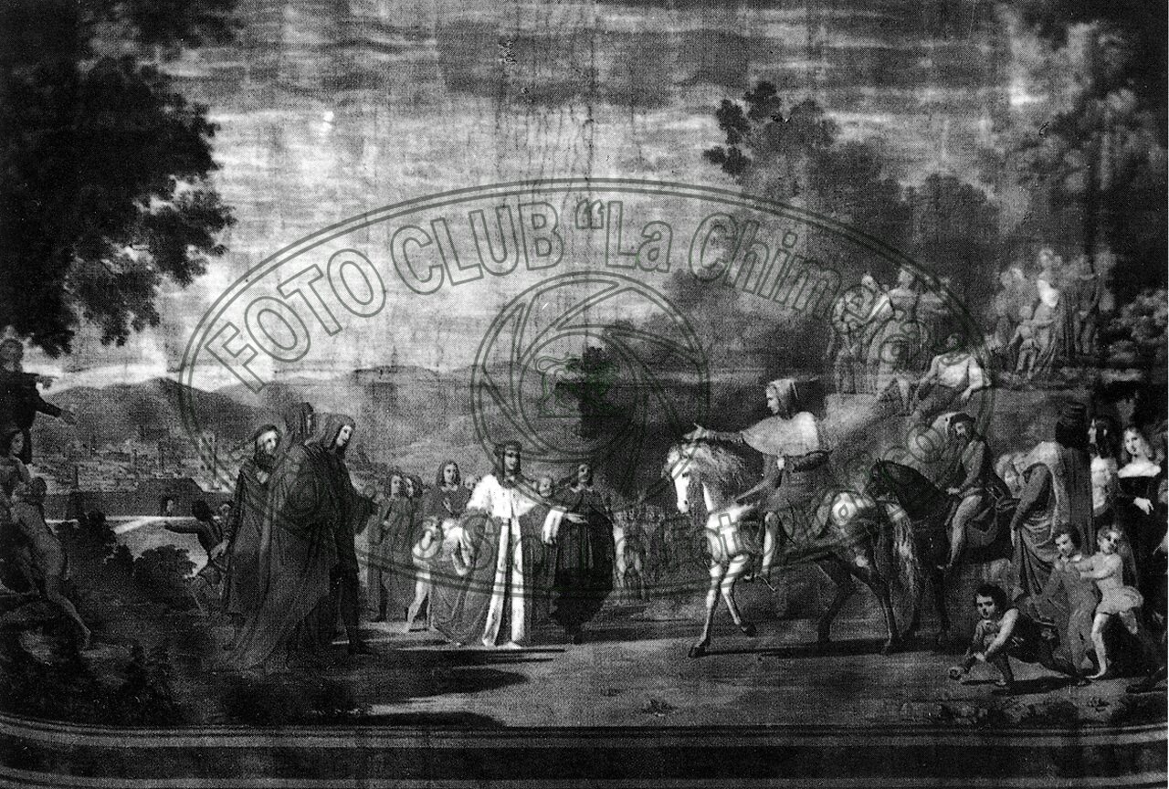 Sipario principale del Teatro Petrarca