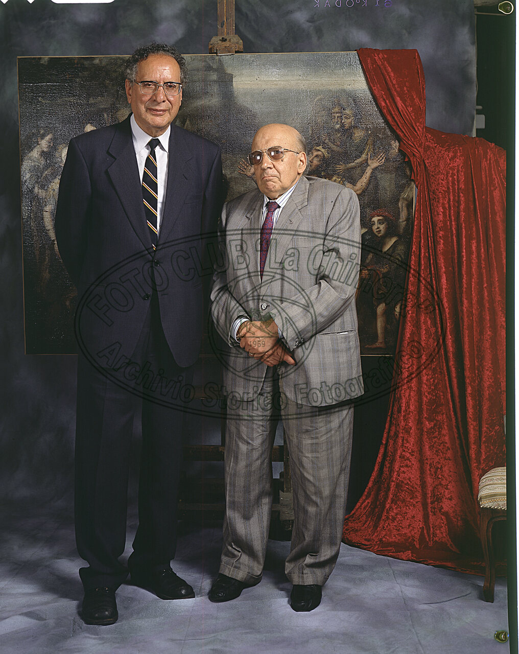 Il sindaco Ducci con Ivan Bruschi