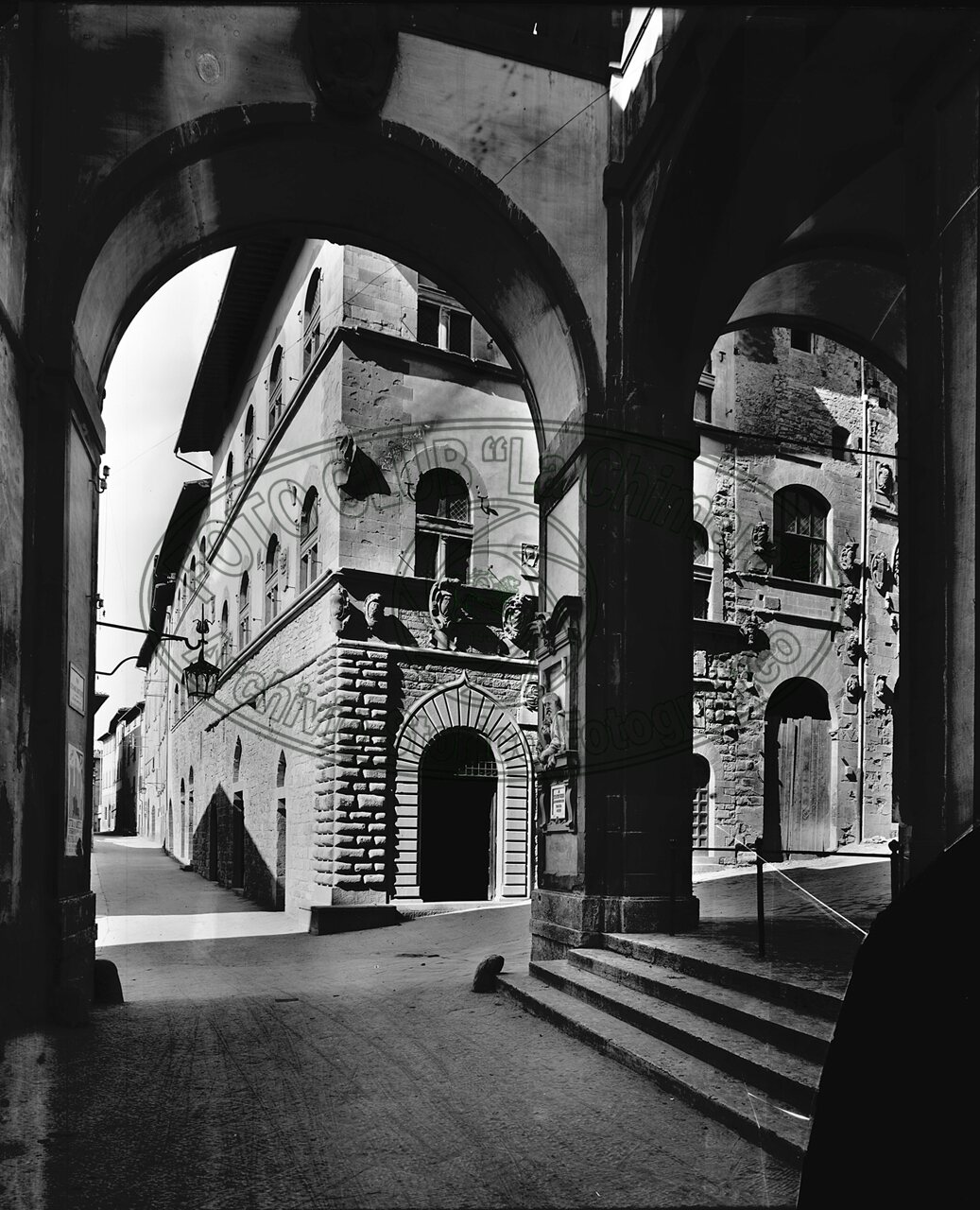 Palazzo Pretorio, parte inferiore