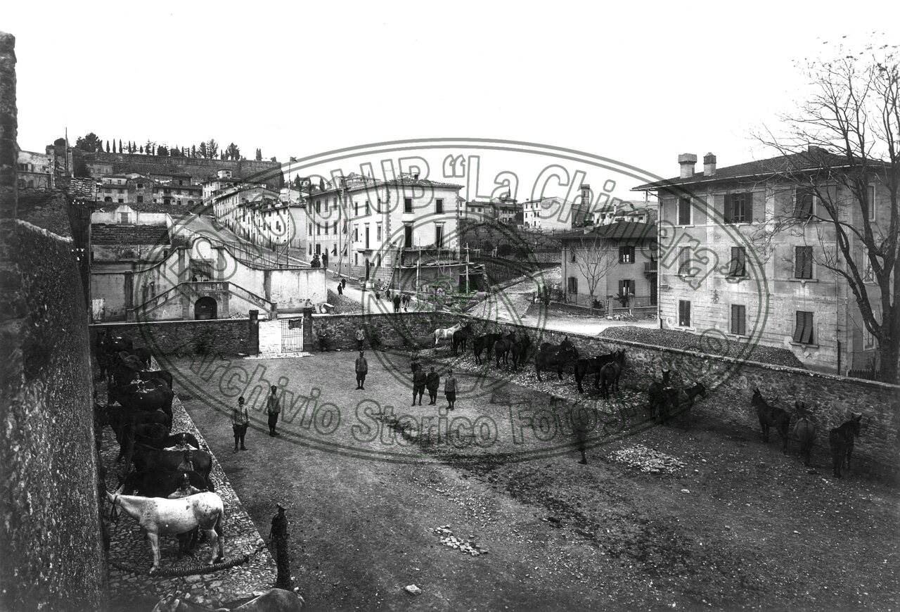 Panorama della zona est della città