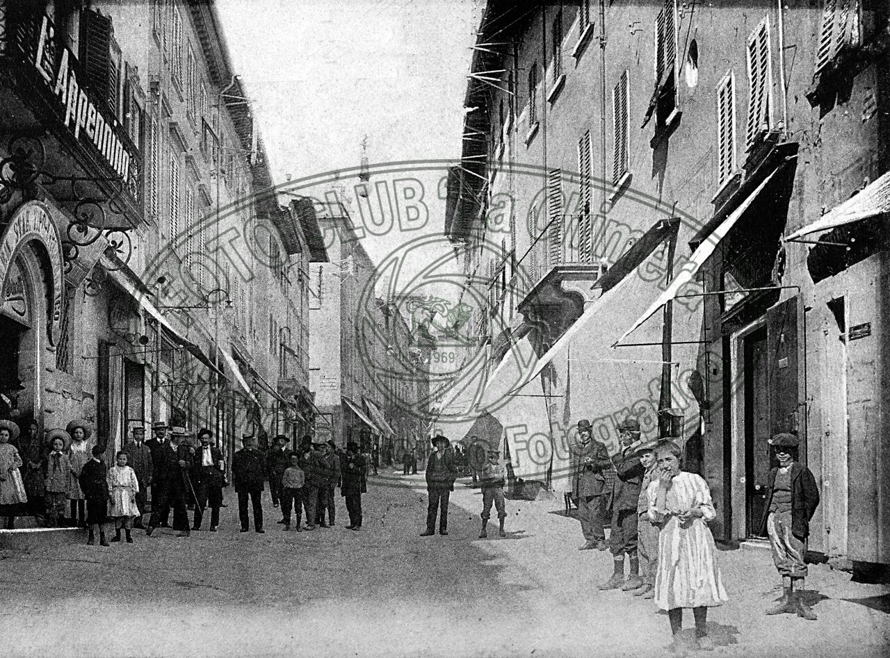 Corso Vittorio Emanuele II (già Borgo Maestro poi Corso Italia)