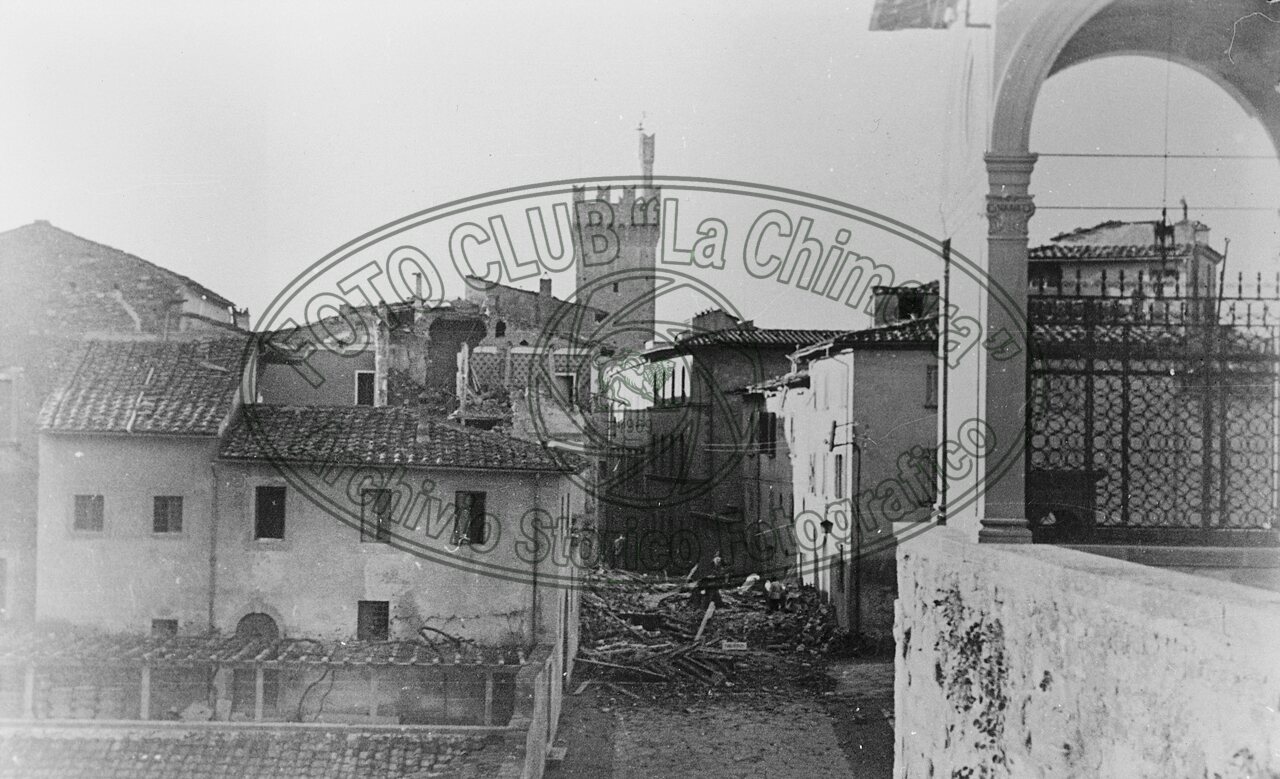 Macerie in Via dell’Orto
