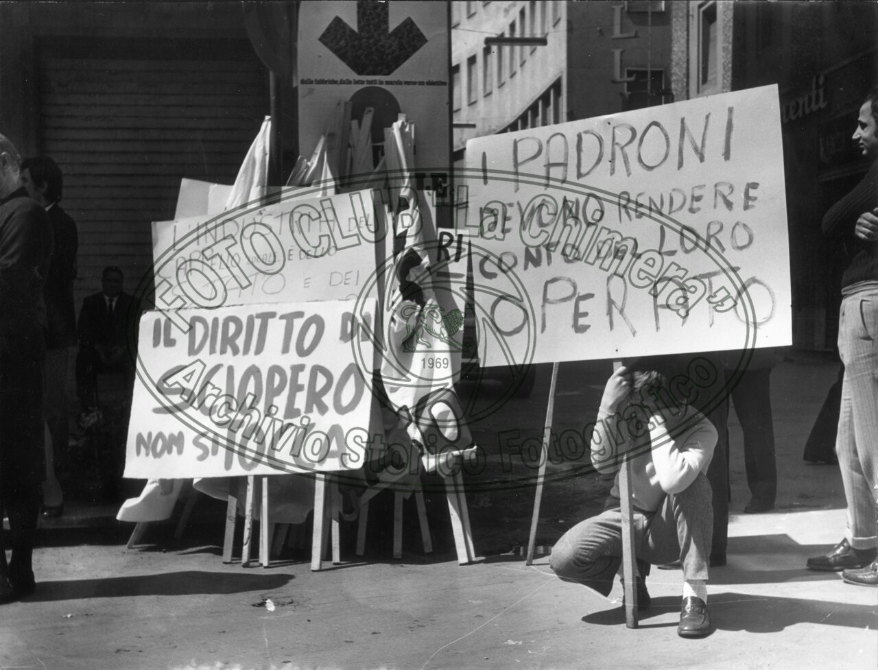Dipendenti in sciopero