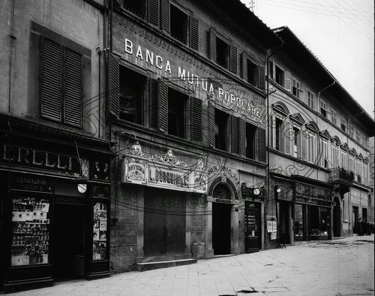 Corso Vittorio Emanuele II (già Borgo Maestro poi Corso Italia)