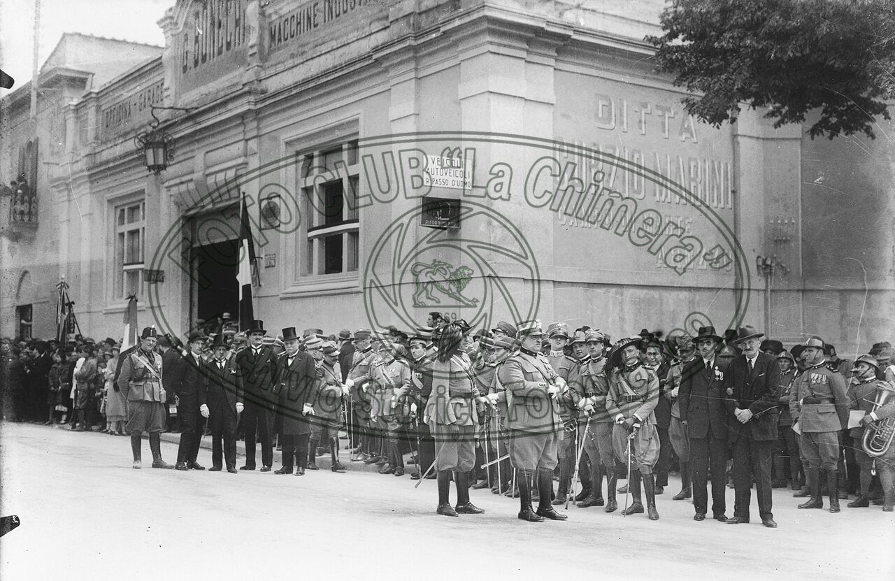 Visita di Umberto di Savoia