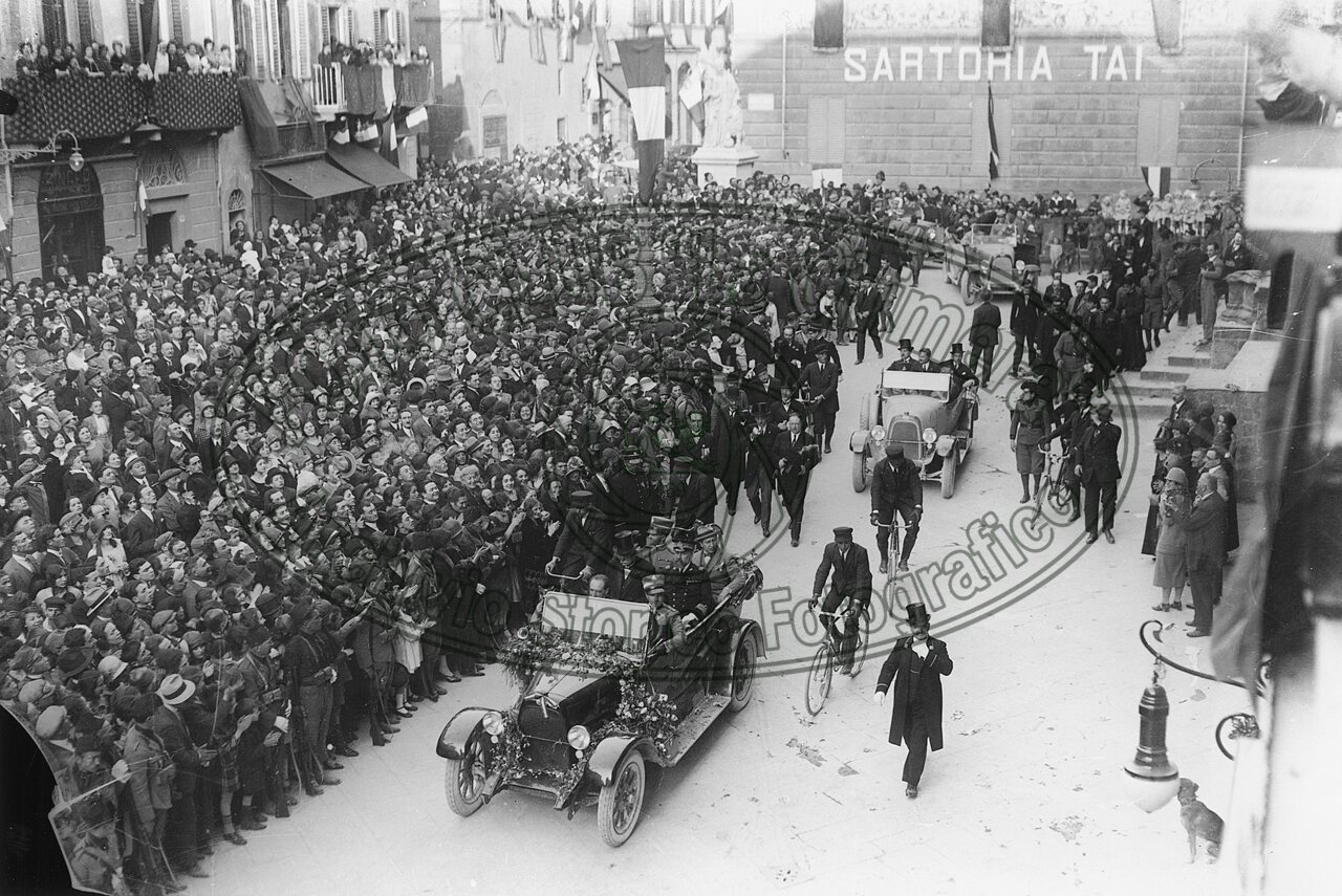 Visita di Umberto di Savoia