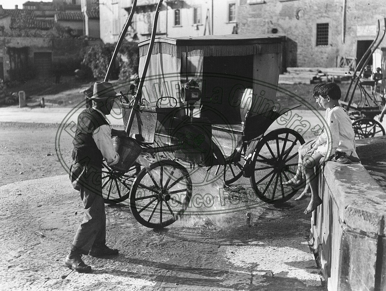 Lavaggio di carrozza