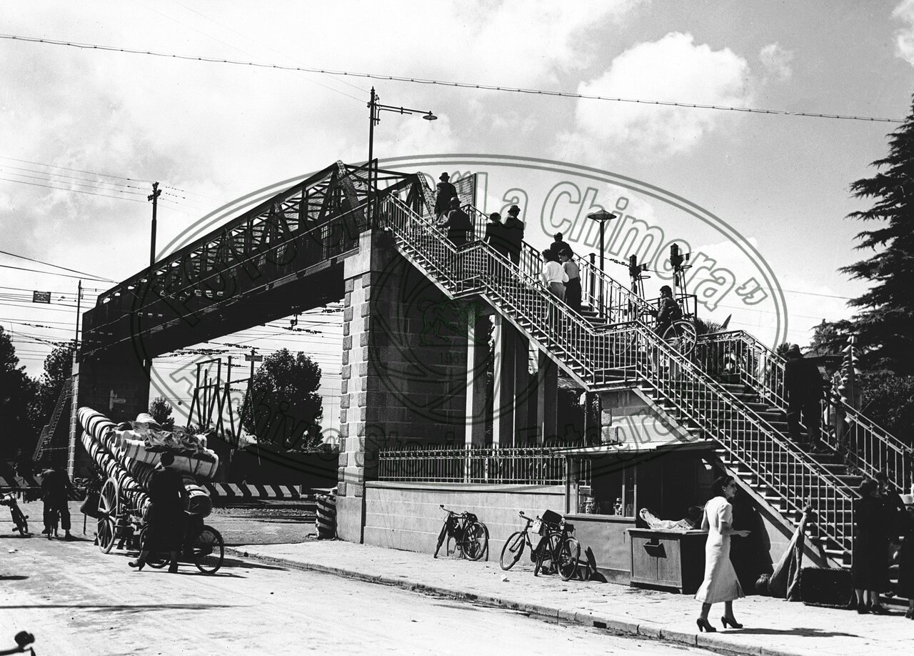 La “passerella“ di Via Vittorio Veneto