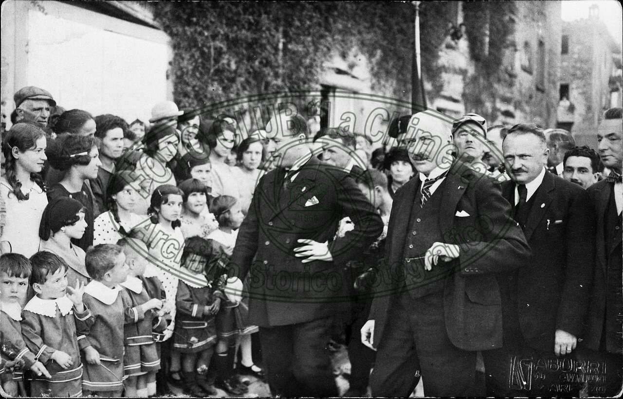 Mussolini in Casentino