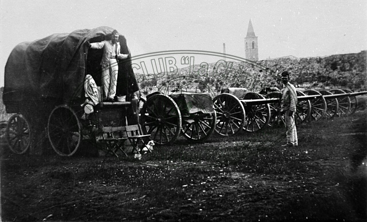 Inaugurazione del monumento a Umberto I°.