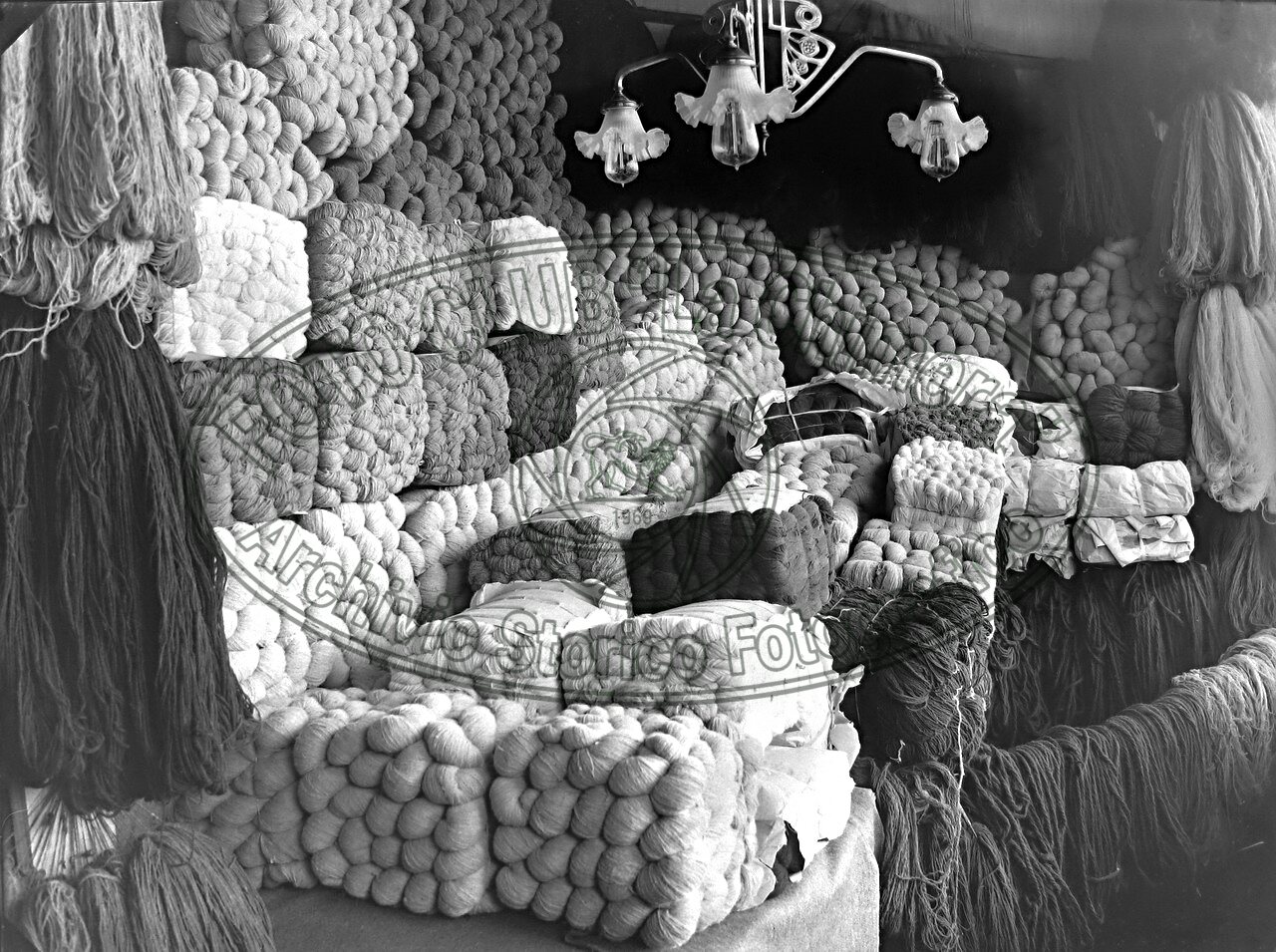 Deposito matasse di lana