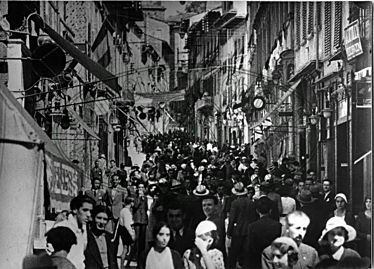 Corso Vittorio Emanuele II (già Borgo Maestro poi Corso Italia)