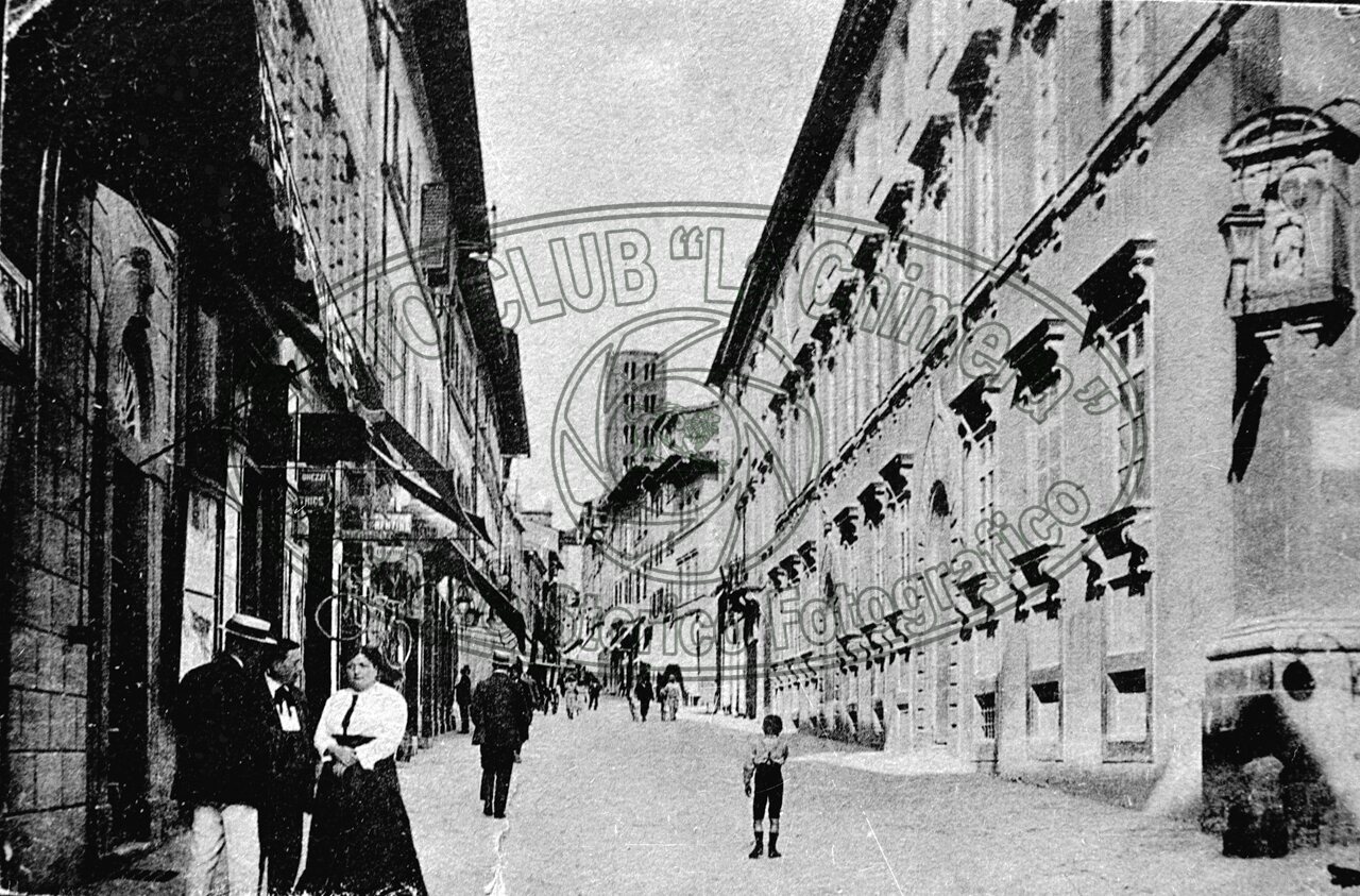 Corso Vittorio Emanuele II (già Borgo Maestro poi Corso Italia)