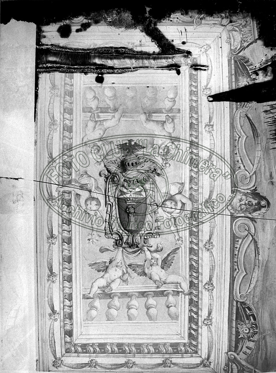 Palazzo Brandaglia Affresco Nel Soffitto Torri