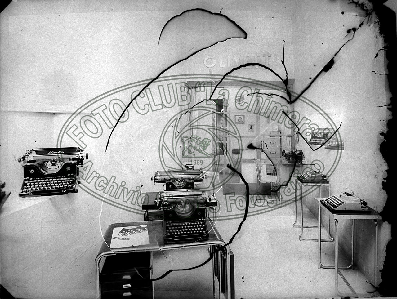 Arezzo Negozio Olivetti Interno