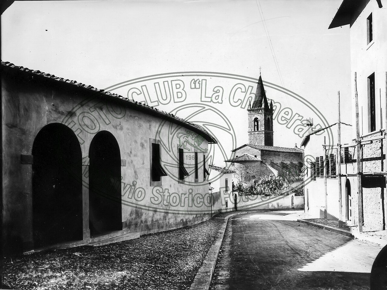 Arezzo Via Della Minerva Da S Geminiano Verso S Agostino