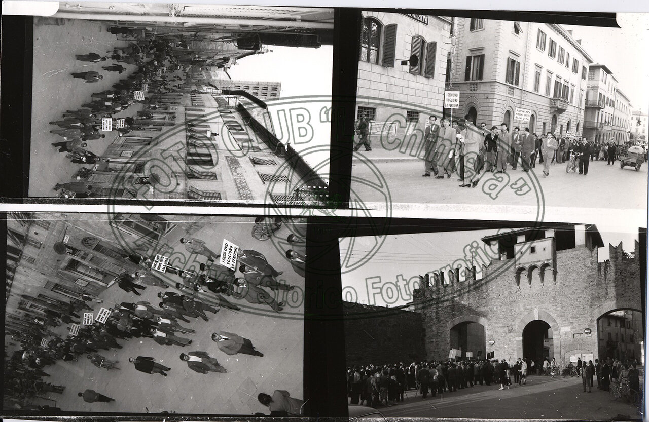 Manifestazione Non Vedenti 1954 E