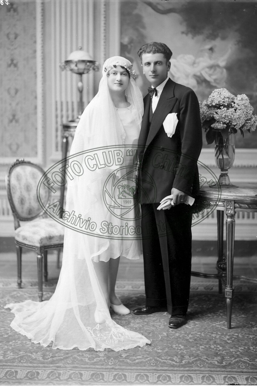 Ritratto Di Coppia Di Sposi
