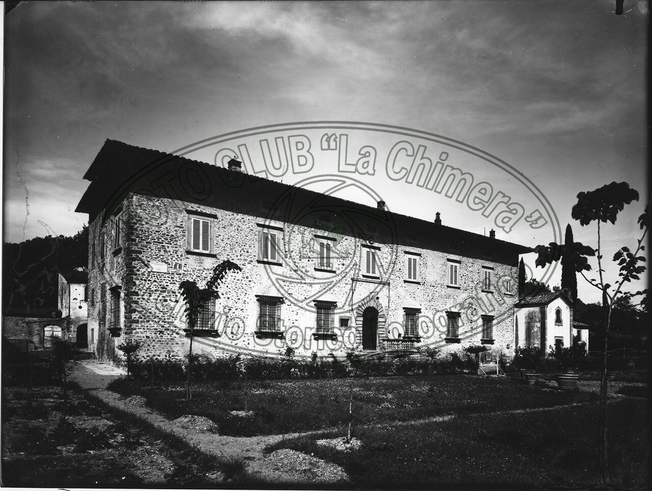Veduta Di Una Vila In Campagna