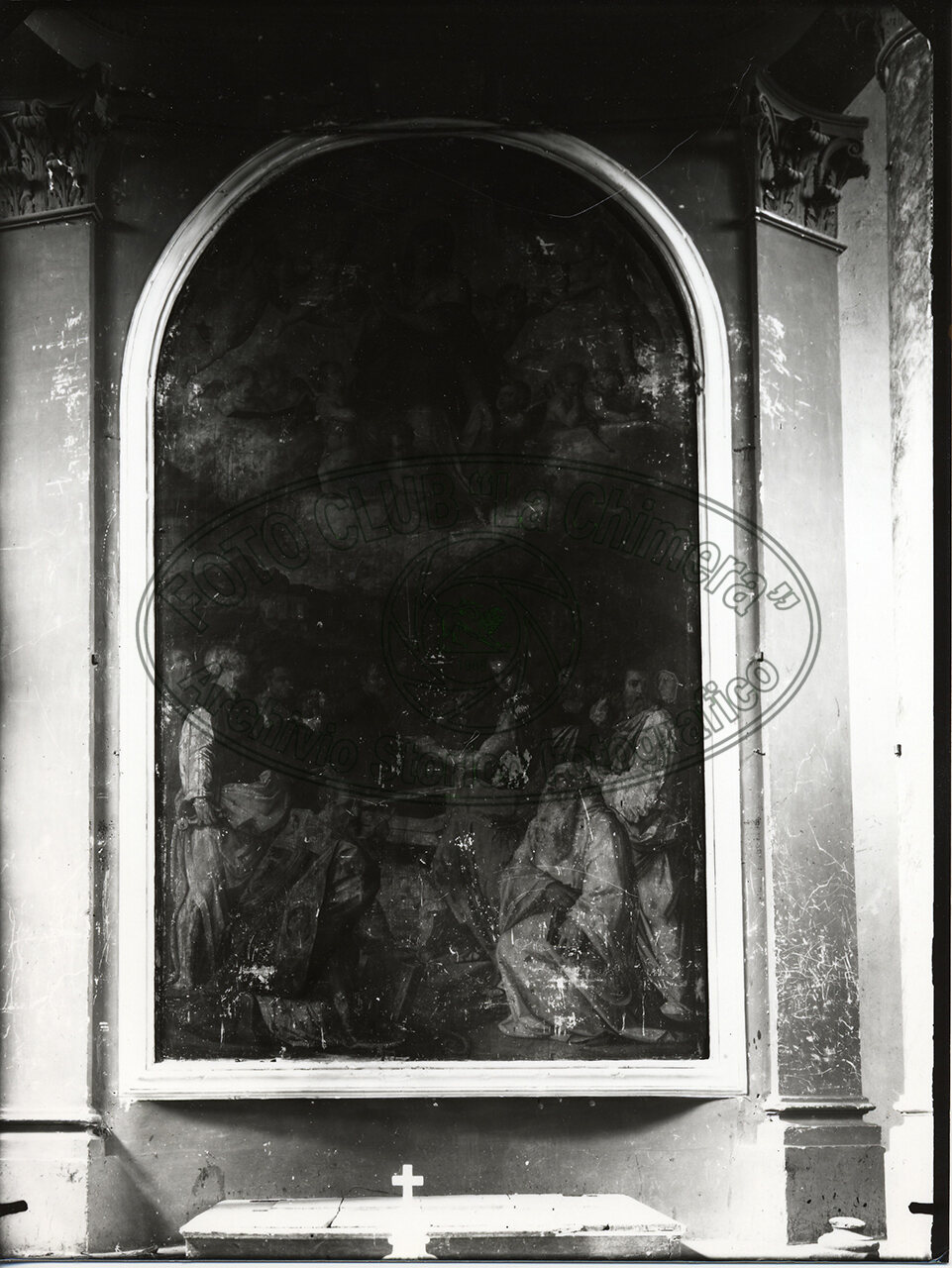 Arezzo Dipinto Vasari Assunzione Della Vergine