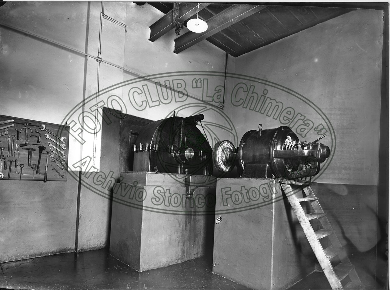 Rassina Cementeria Di Begliano Sala Del Motore Del Mulino