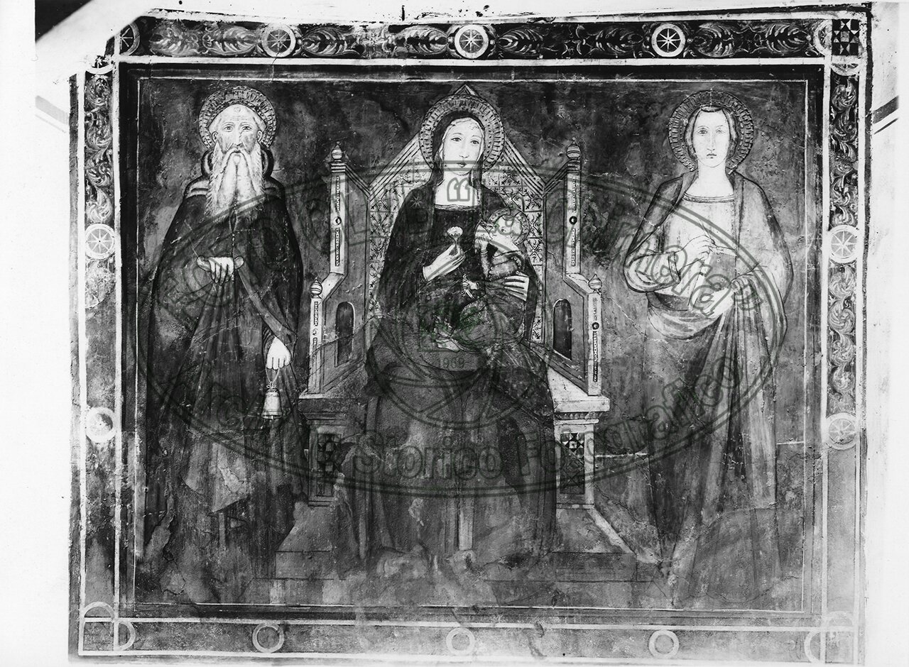 Castiglion Fiorentino Loggiato Di S Francesco Quadro Nuovo Scoperto