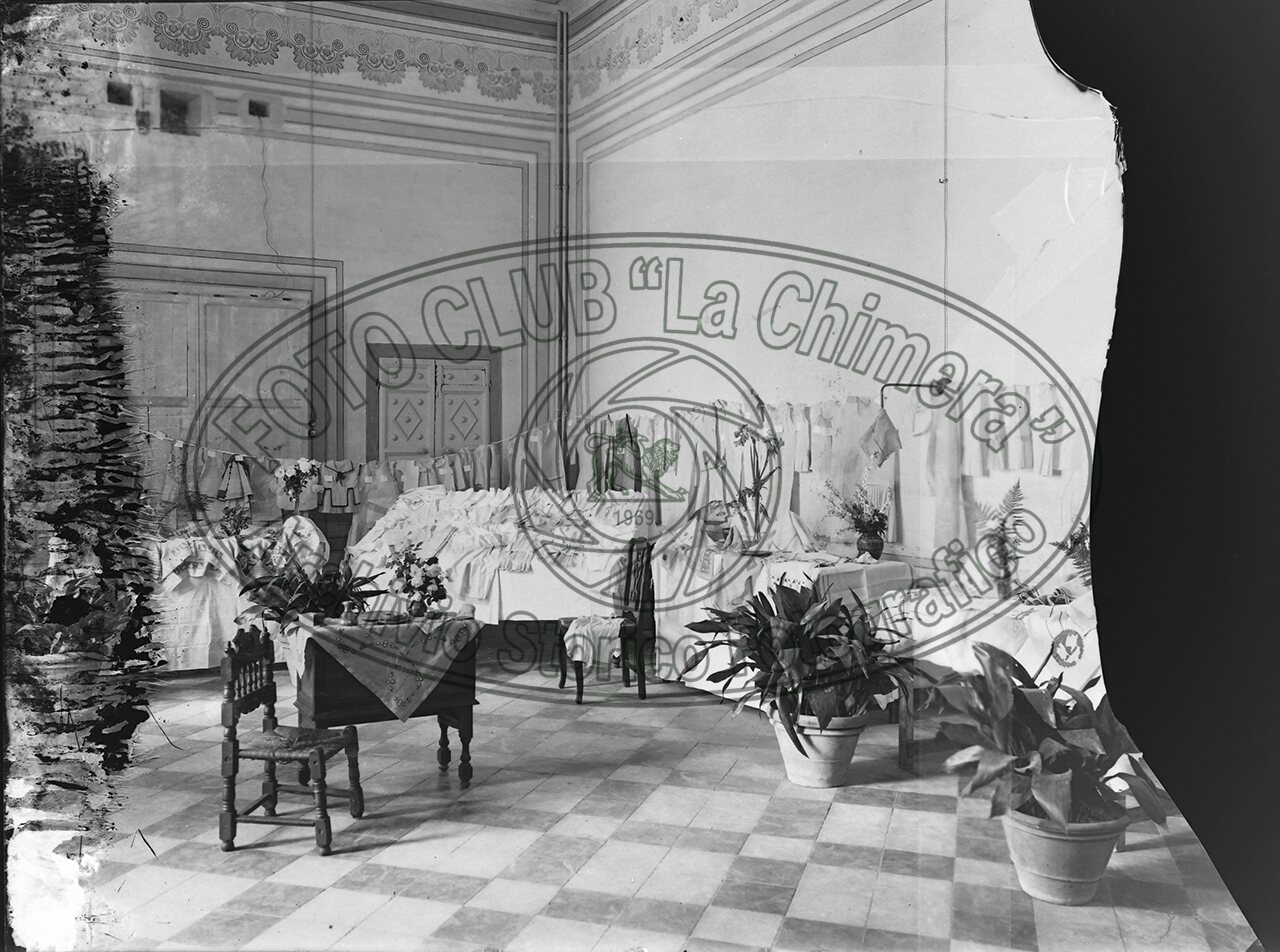 Arezzo Regia Scuola Professionale S Caterina Esposizione Dei Lavori