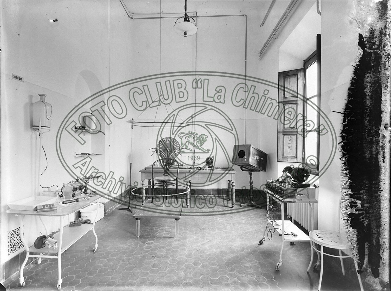 Manicomio Padiglione Gabinetto Cure Fisiche