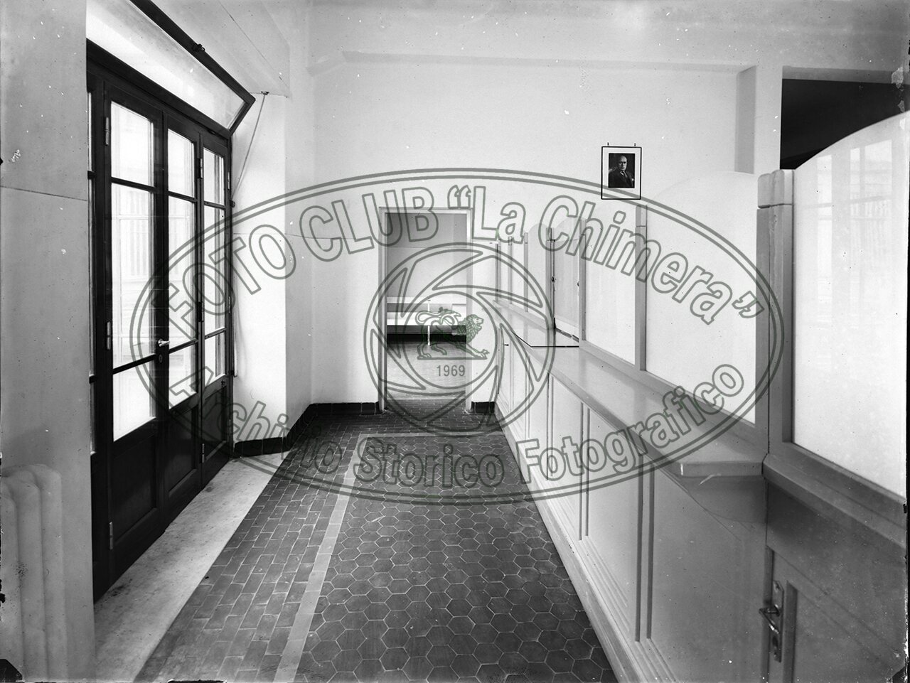 Arezzo Sanatorio Dispensario Antitubercolare Galleria D Ingresso