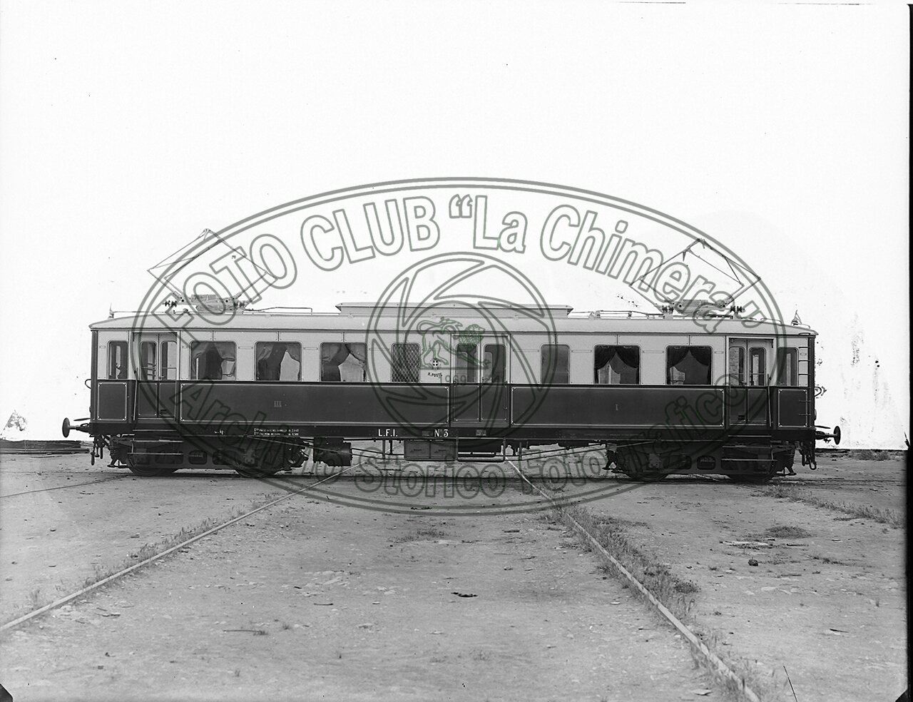 Costruzioni Ferroviarie E Meccaniche Officina Di Arezzo Vettura Automatica Ferrovia Arezzo Sinalunga