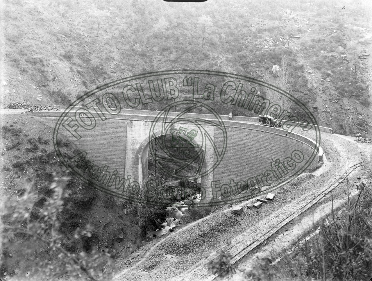 Ponte Sul Fosso Della Molina Provinciale Stia Londa 7 Dicembre 1926