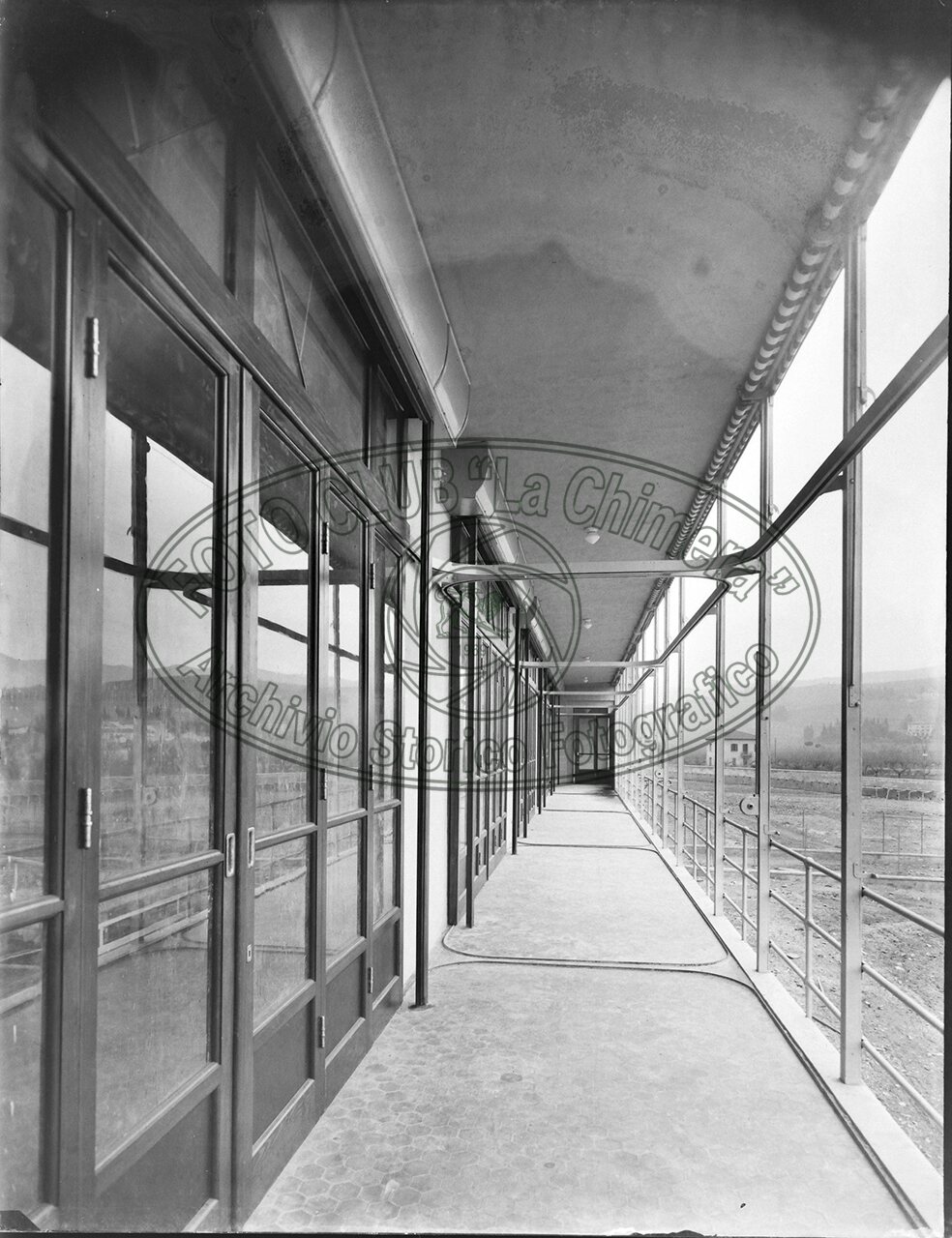 Arezzo Sanatorio Veranda