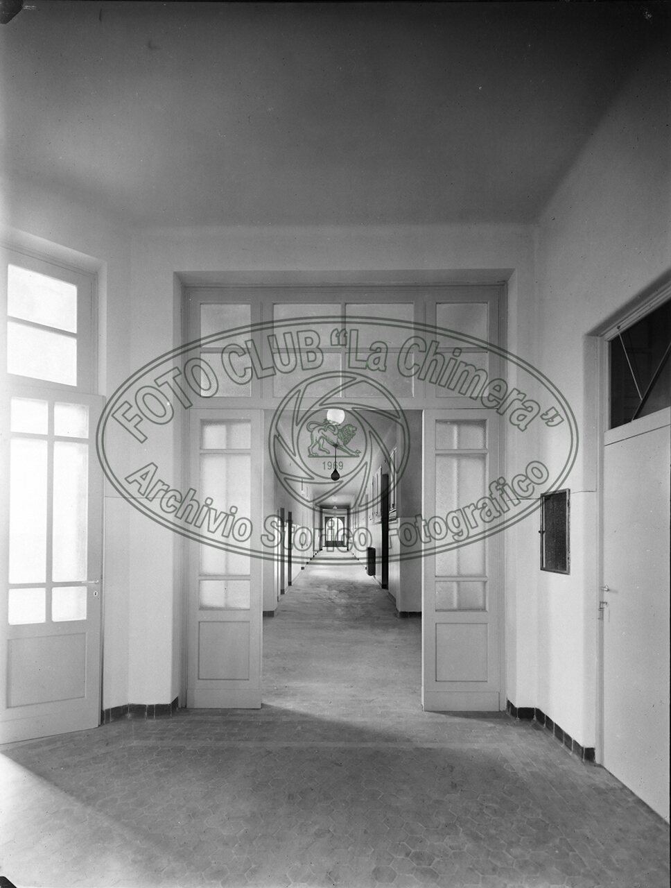 Arezzo Sanatorio Corridoi Nell Ingresso
