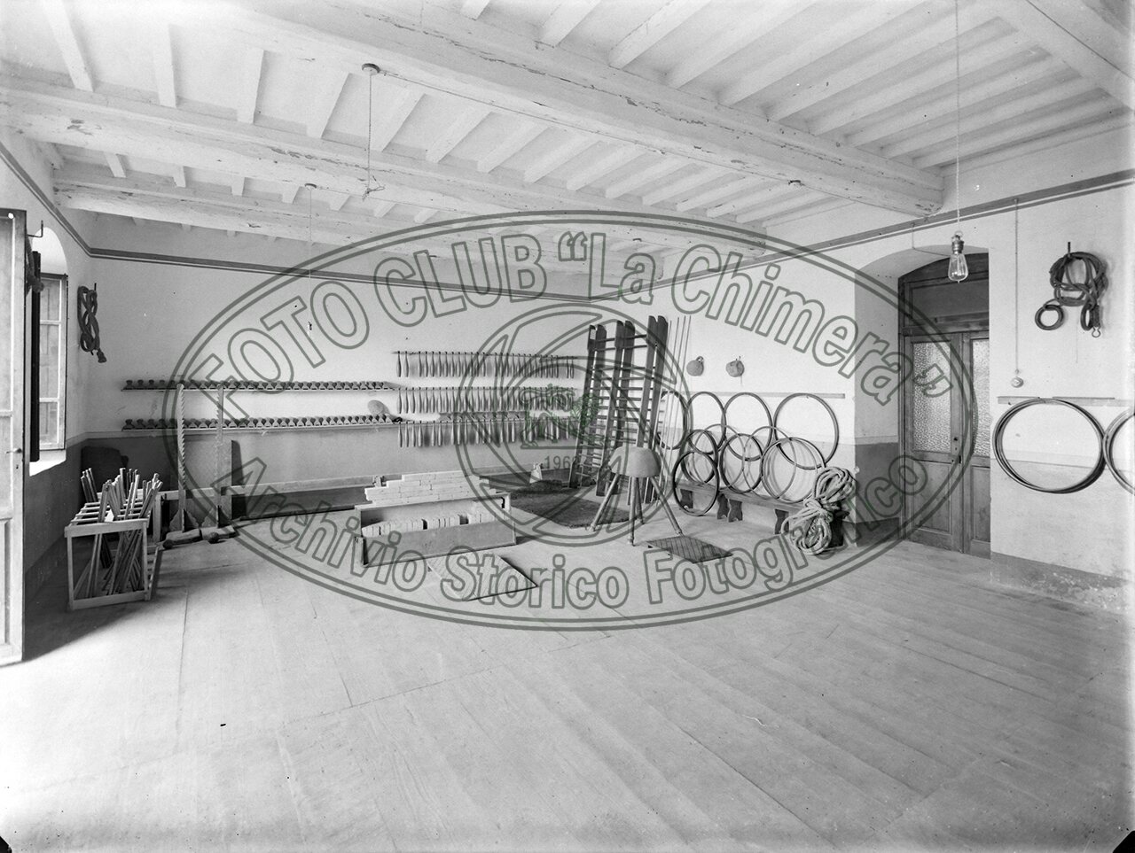 Poppi Scuole Complementari Palestra Interna 8 Marzo 1926