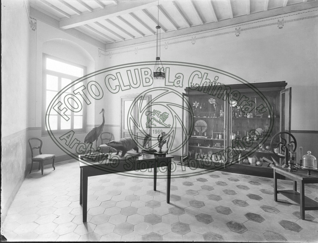 Poppi Scuole Comlpementari Aula Di Fisica Divembre 1925