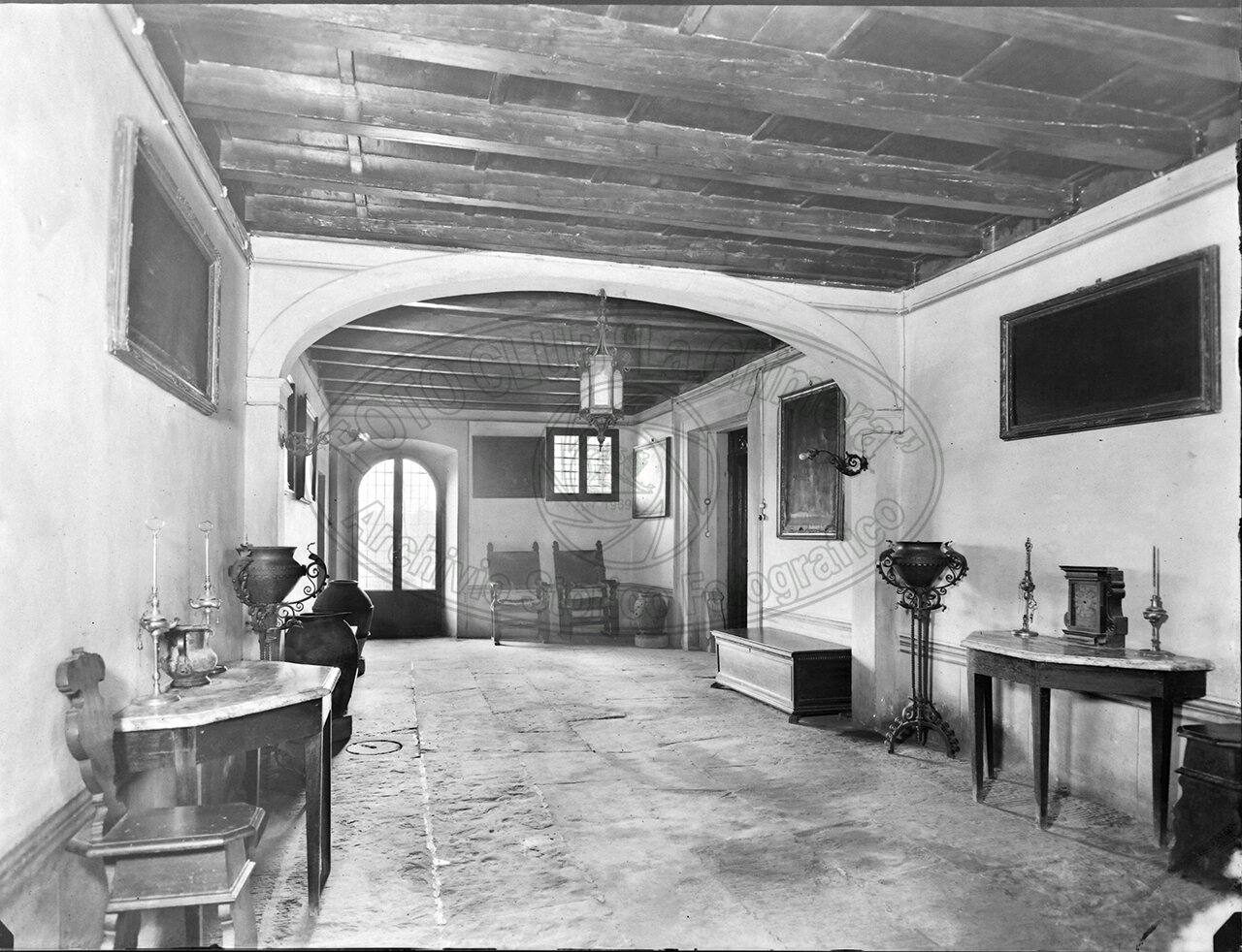 Bibbiena Palazzo Conte Ghezzi 1932 Ingresso