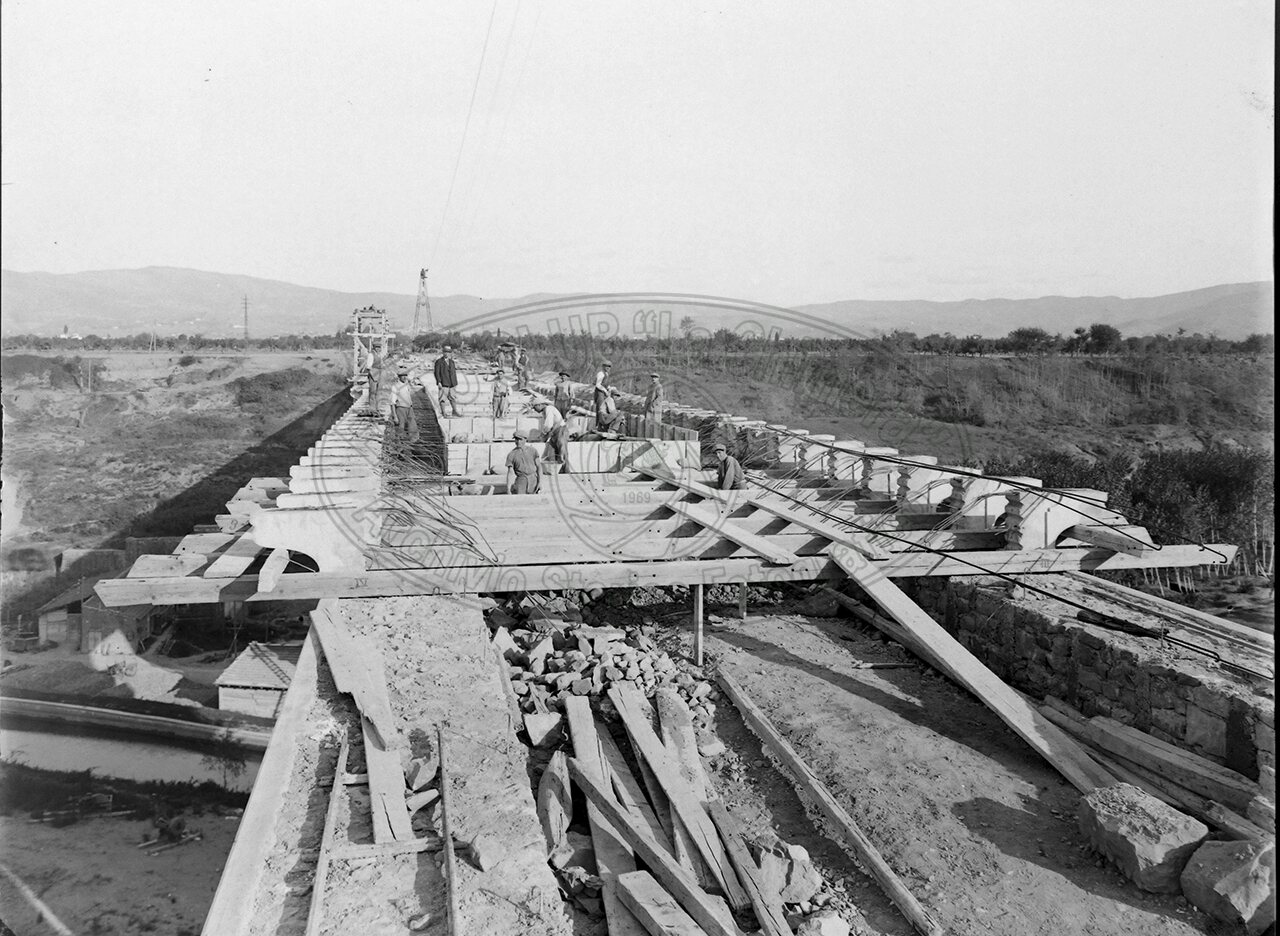 Amministrazione Provinciale Ponte Di Pratantico Particolare Lavori Di Armatura