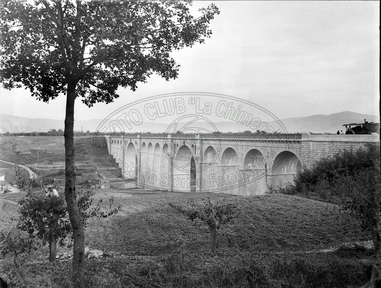 Amministrazione Provinciale Ponte Di Pratantico Veduta Generale 1932